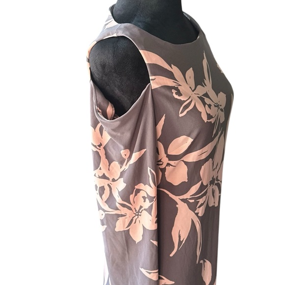 American Living Women’s Verrana Floral Cold Shoulder Dress – Size 6 - Picture 6 of 11